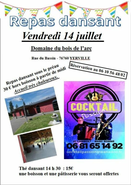 14 JUILLET GUINGUETTE EN 76