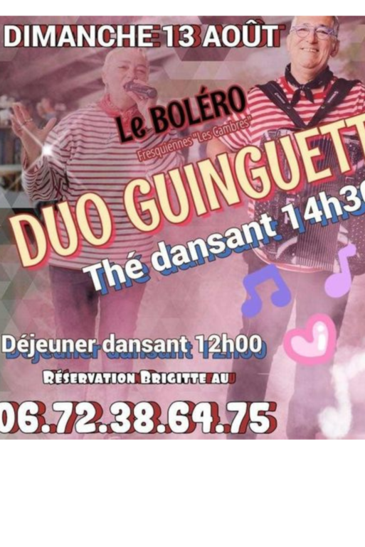 Guinguette en sien-maritime le 13 Aout 2023