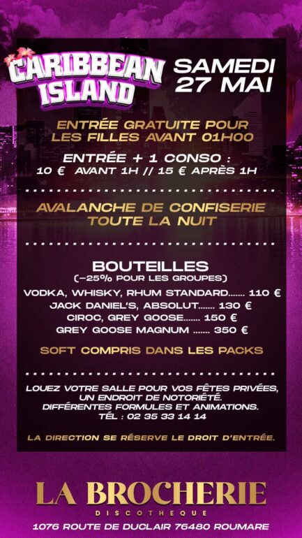 Discothèque Brocherie à ROUMARE