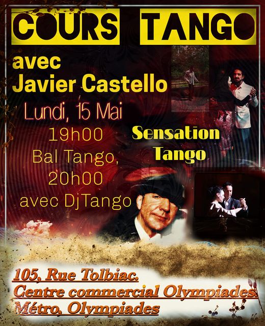 Cours de Tango à Paris