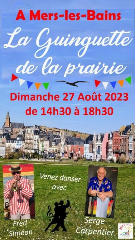 BAL GUINGUETTE A MERS LES BAIN LE 27 AOUT