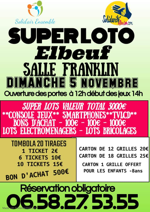 LOTO à ELBEUF