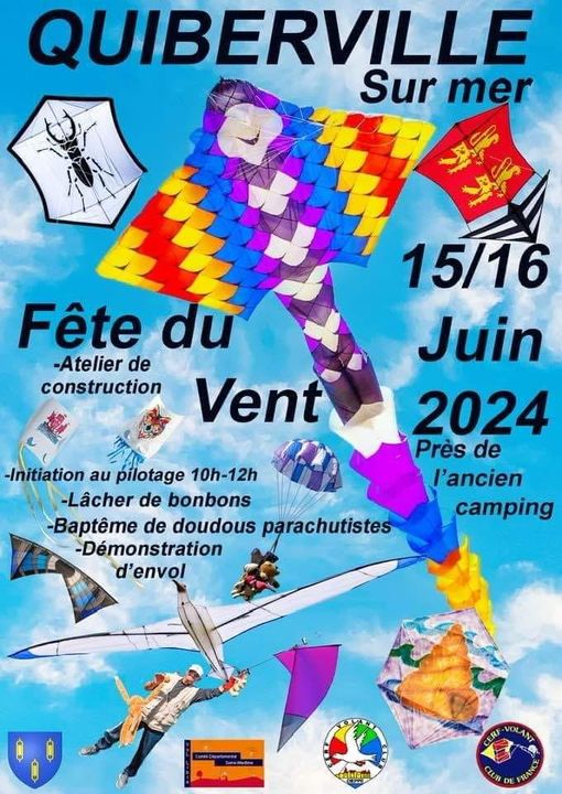 Quiberville dep 76 évènement le 15/16 juin