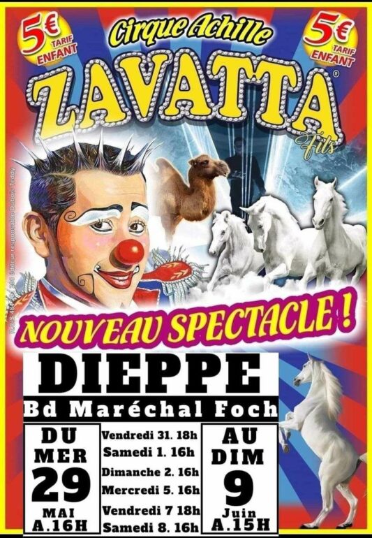 EVENEMENT A DIEPPE POUR FAIRE PLAISIR A VOS PETITS ENFANTS
