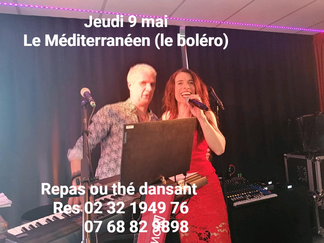 Nouveau propriétaire au BOLERO à coté de Rouen après midi dansant le jeudi 8 mai 2024