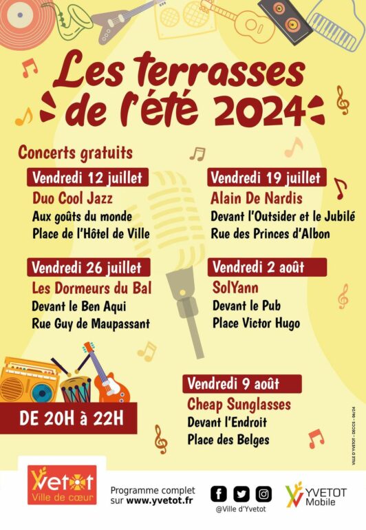 SOIREES D ETE PRES DE ROUEN