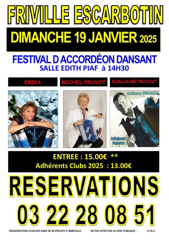 Festival d'accordéon comme tout les ans