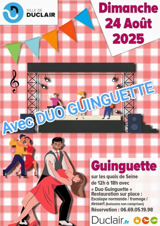 Guinguette à Duclair en 76